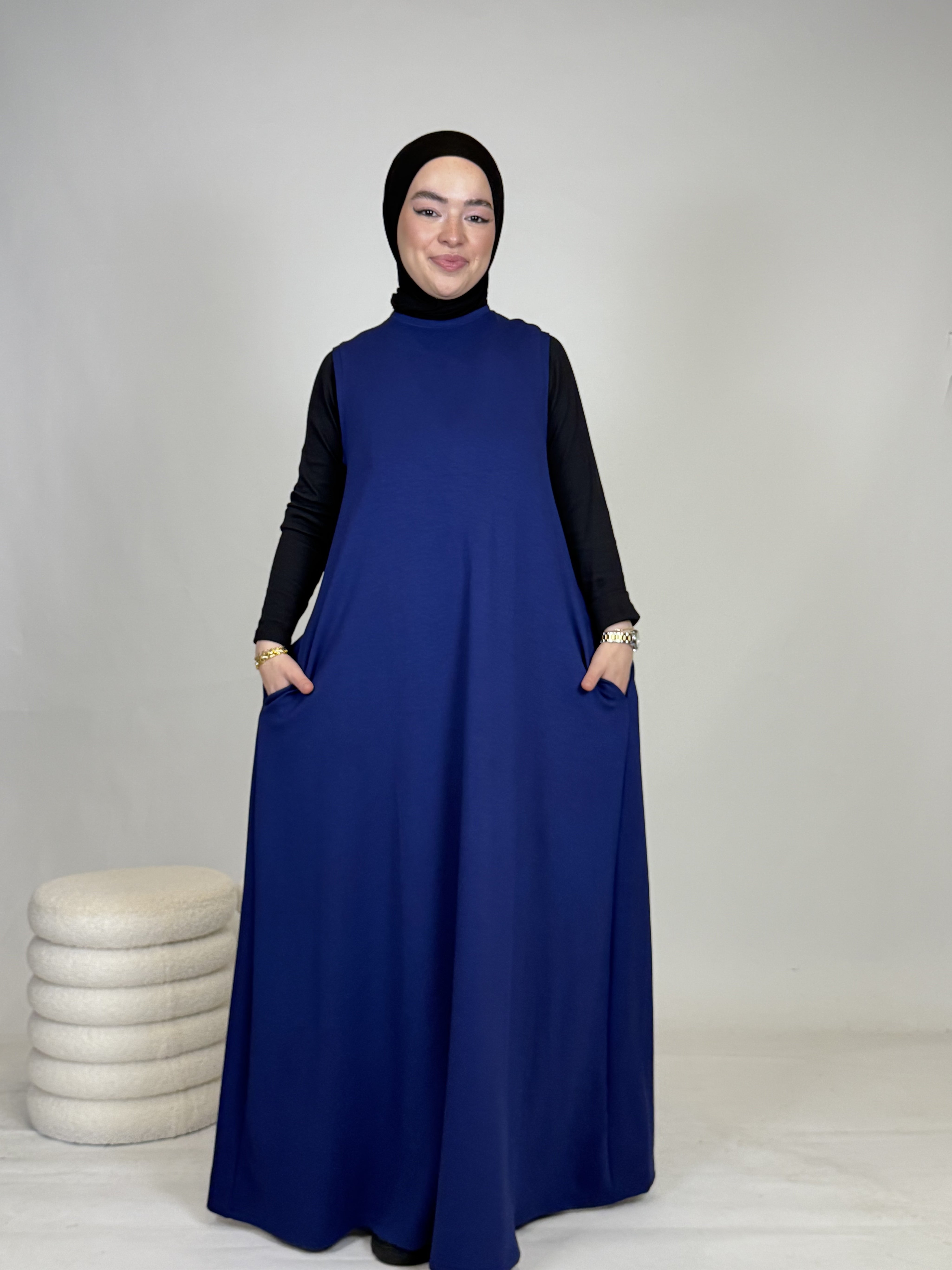 Kleid mit Jacke, Baumwolle
