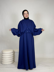 Kleid mit Jacke, Baumwolle