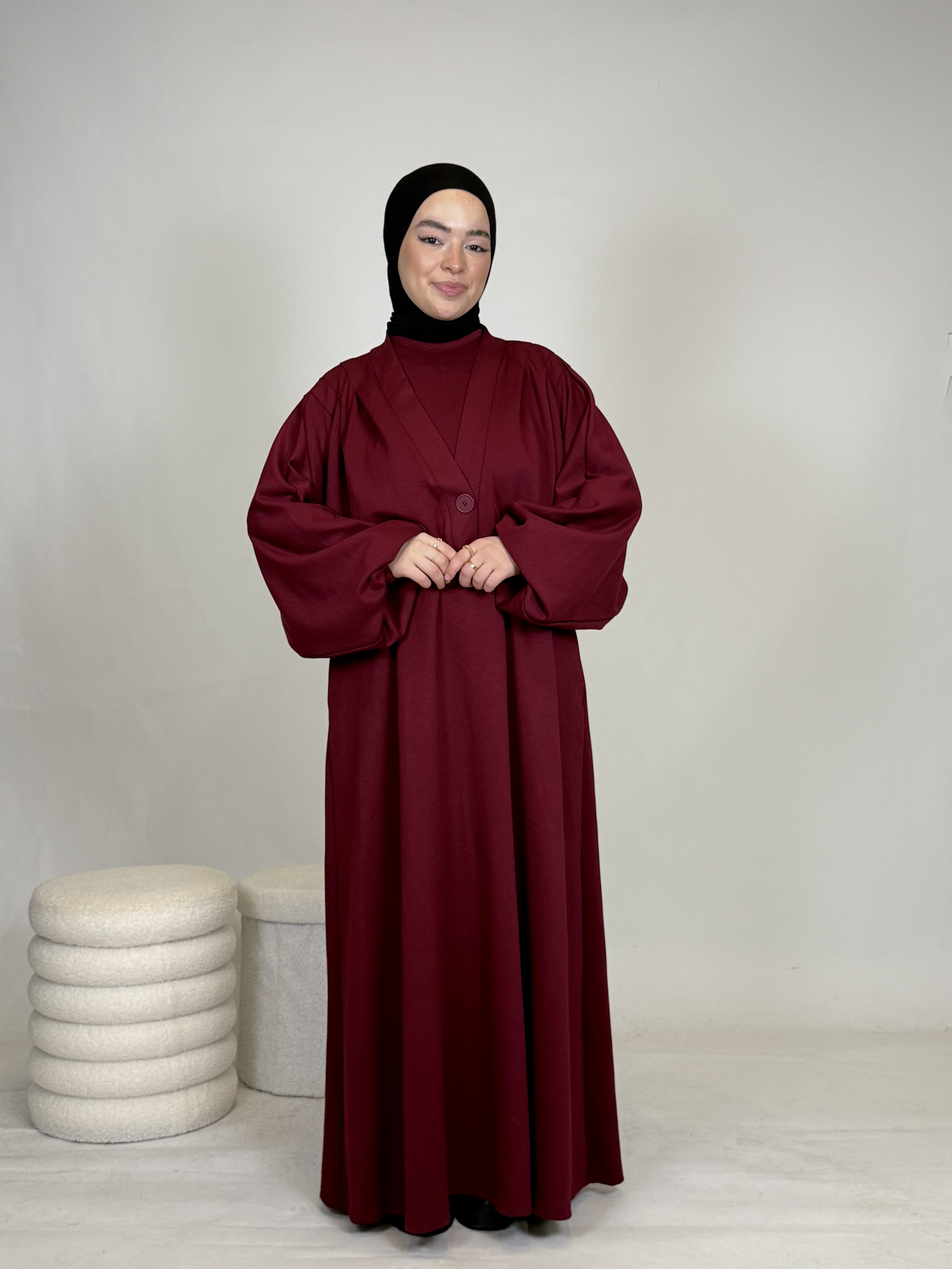 Kleid mit Jacke, Baumwolle