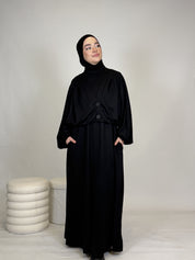 Kleid mit Jacke, Baumwolle