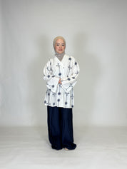 Zweiteiler aus Leinen mit Hose