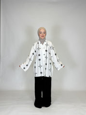 Zweiteiler aus Leinen mit Hose