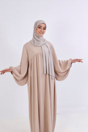 Abaya Nisa & Zweilagiger Khimar Set