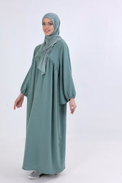 Abaya Nisa & Zweilagiger Khimar Set