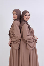 Abaya Nisa & Zweilagiger Khimar Set
