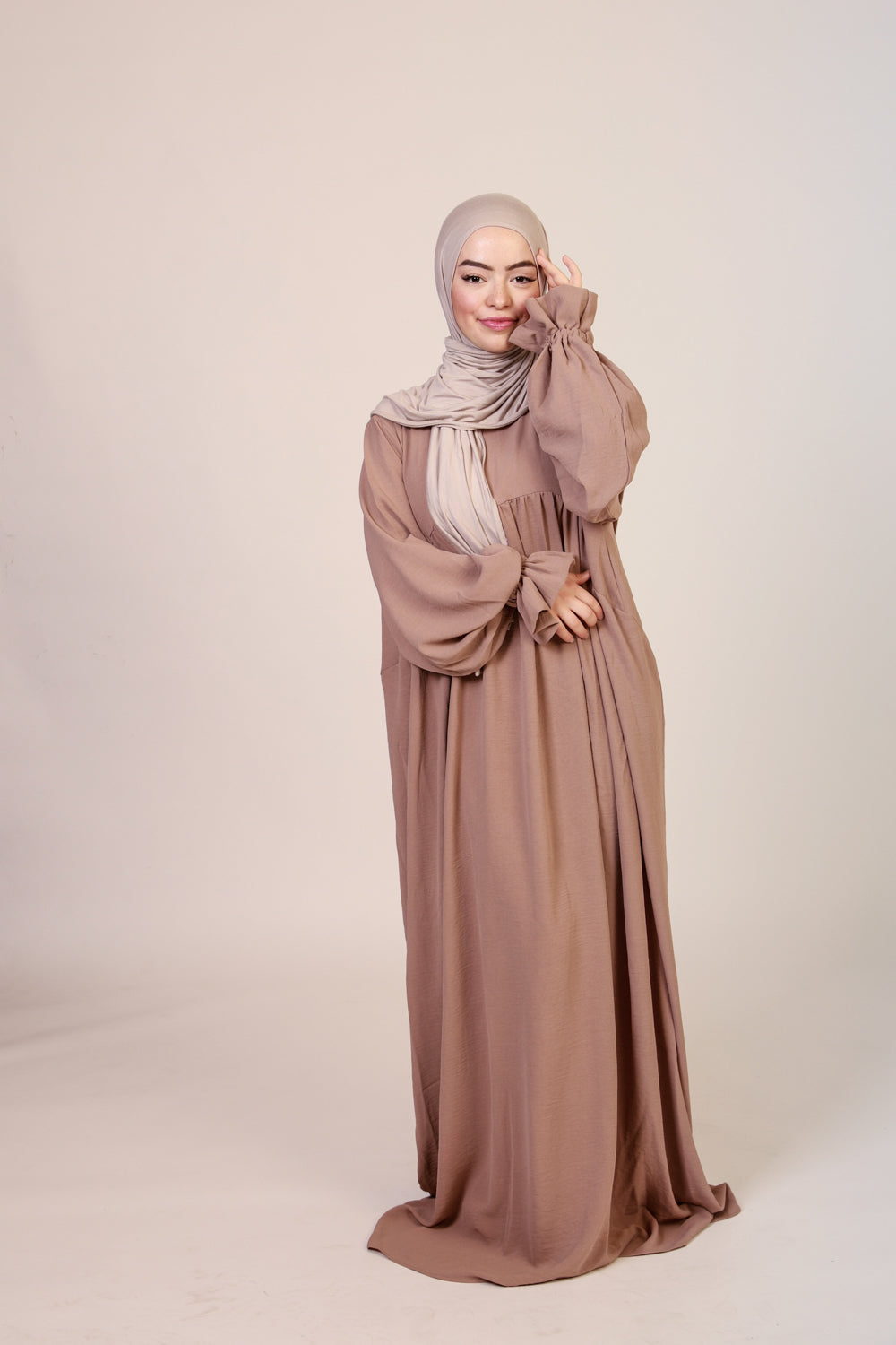 Abaya NisaNur & Zweilagiger Khimar Set