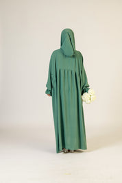 Abaya Nur mit integriertem Hijab, Jazz