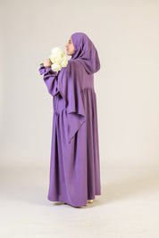 Abaya Nur mit integriertem Hijab, Jazz