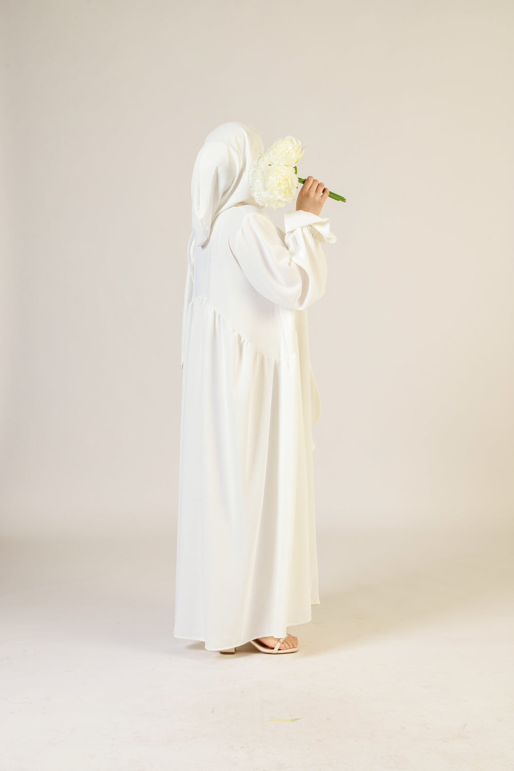 Abaya Nur mit integriertem Hijab, Jazz