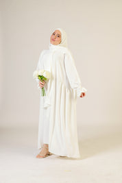 Abaya Nur mit integriertem Hijab, Jazz