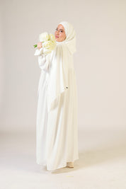 Abaya Nur mit integriertem Hijab, Jazz