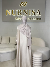 Satin Elegance Abaya