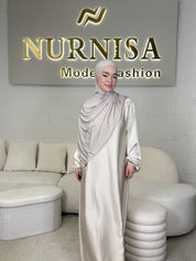 Satin Elegance Abaya