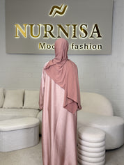 Satin Elegance Abaya