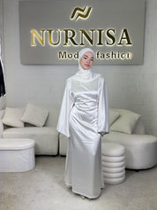 Classic Sultan Abaya mit Strass-Ärmeln