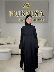 Elegantes Spitzenkleid Abaya