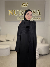 Elegantes Spitzenkleid Abaya