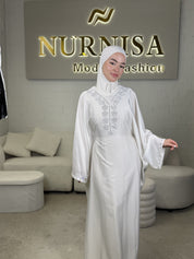 Luxury Butterfly Abaya – Stone Detail Design