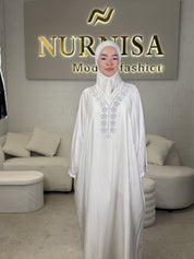 Luxury Butterfly Abaya – Stone Detail Design
