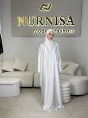 Luxury Butterfly Abaya – Stone Detail Design