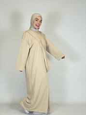 Abaya mit Tasche