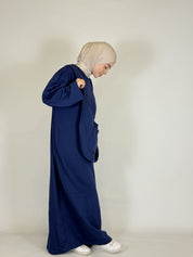 Abaya mit Tasche