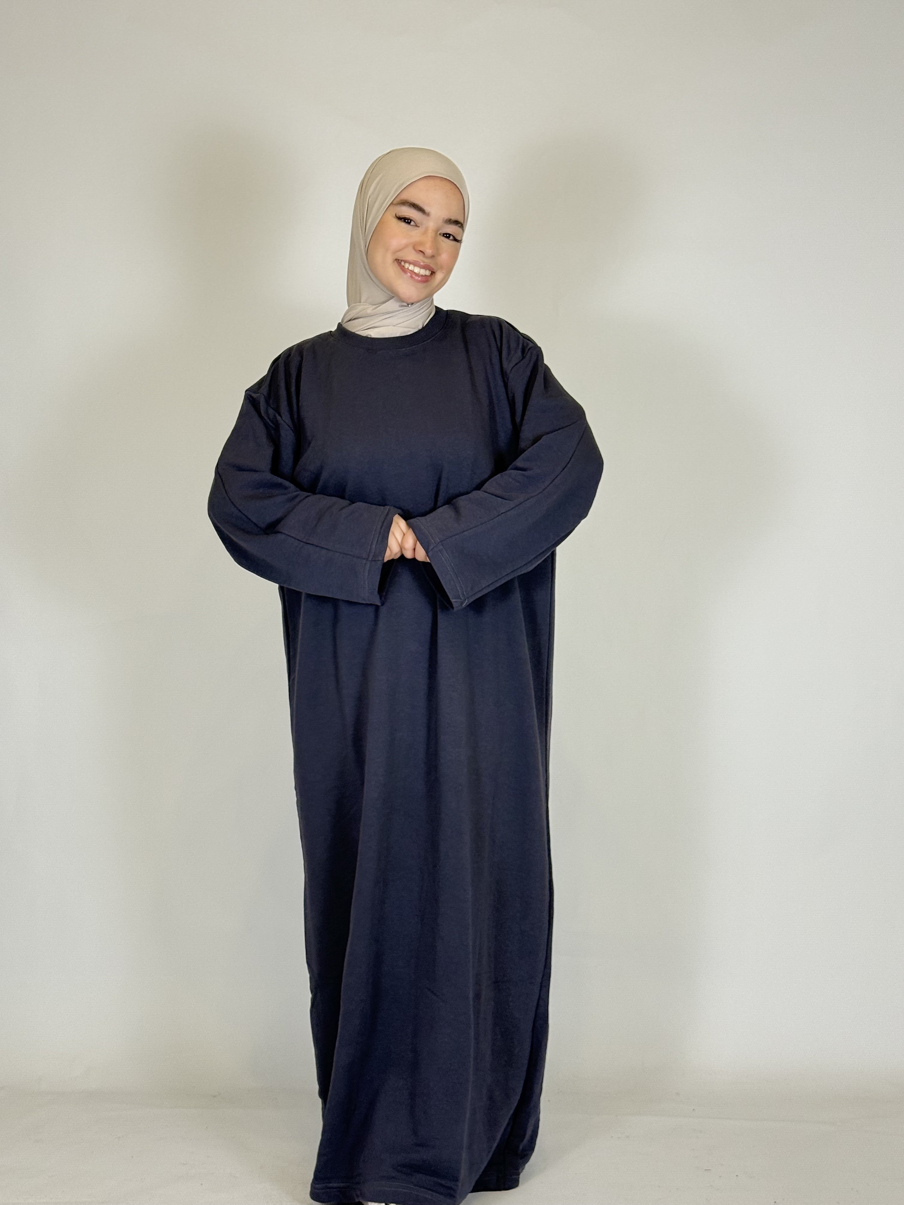 Abaya mit Tasche