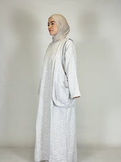 Abaya mit Tasche