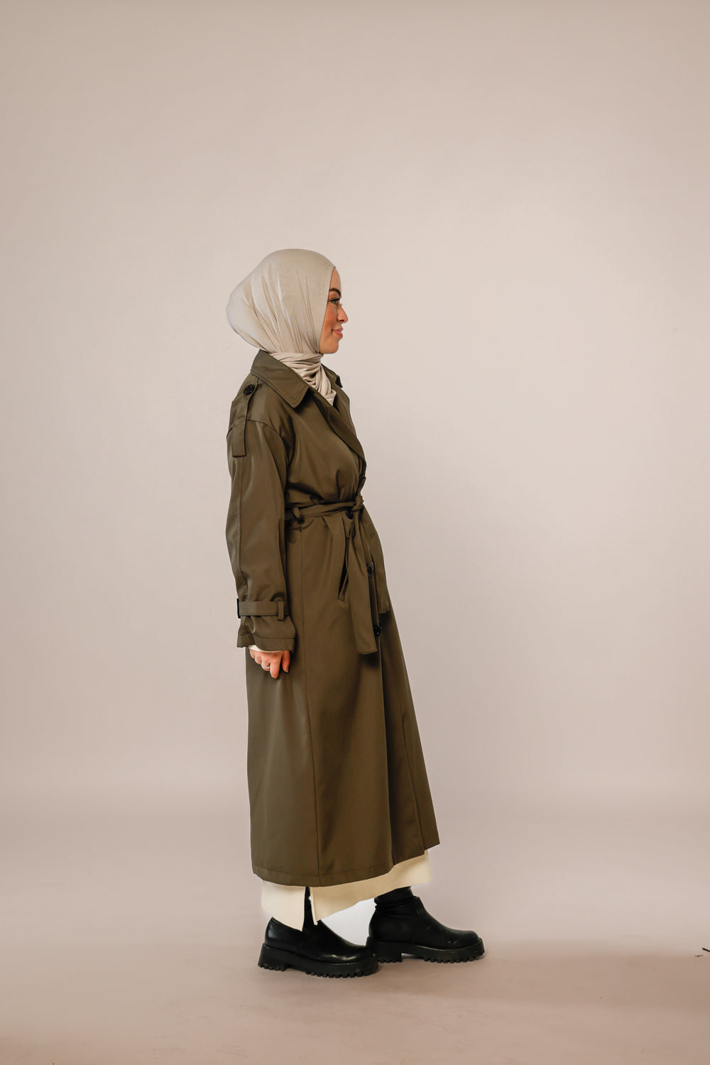 Premium - Trenchcoat lang