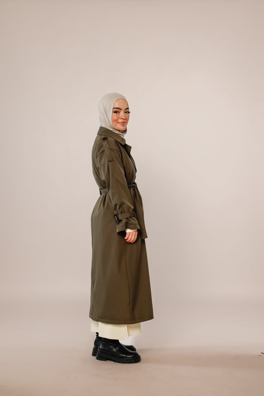 Premium - Trenchcoat lang