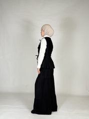 Weste & Hose Leinen Zweiteiler